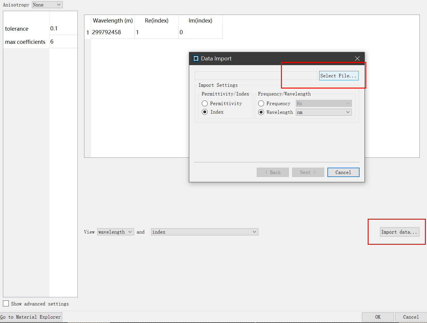 基于Lumerical FDTD Solutions 2020计算WO3/W薄膜的反射率的图4